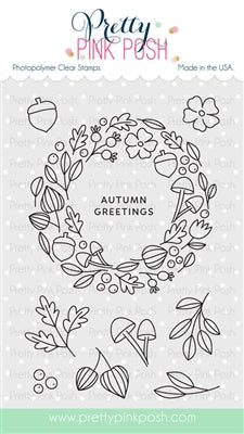 Autumn Wreath Stamp Set