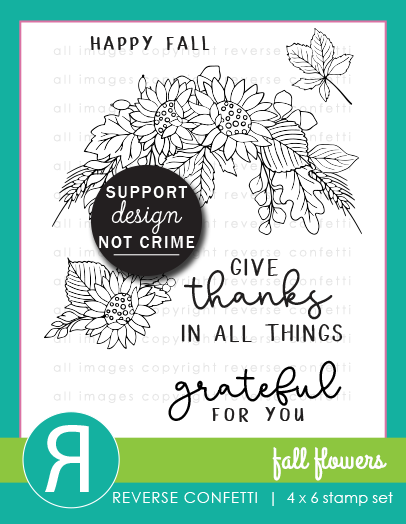Fall Flowers Stamp Set