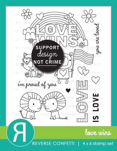 Love Wins Stamp Set