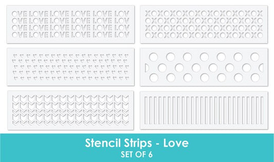 Stencil Strips - Love