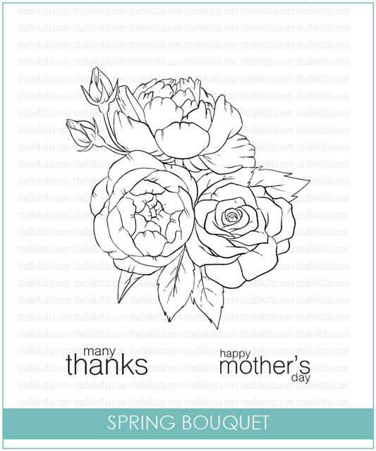 Spring Bouquet Stamp Set