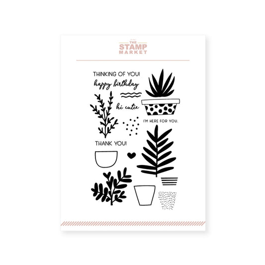 Succulent Stamp Set