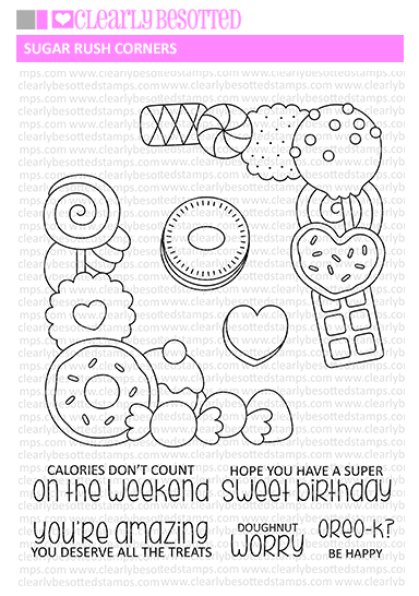 Sugar Rush Corners Stamp Set