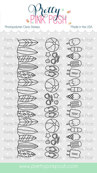 Summer Borders Stamp Set