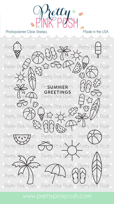 Summer Wreath Stamp Set