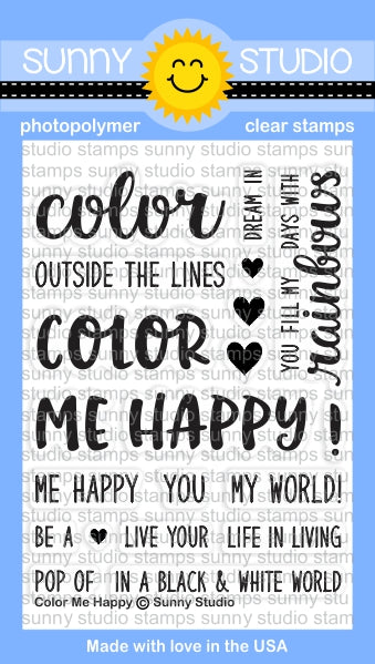 Color Me Happy Stamp Set