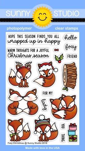 Foxy Christmas Stamp Set