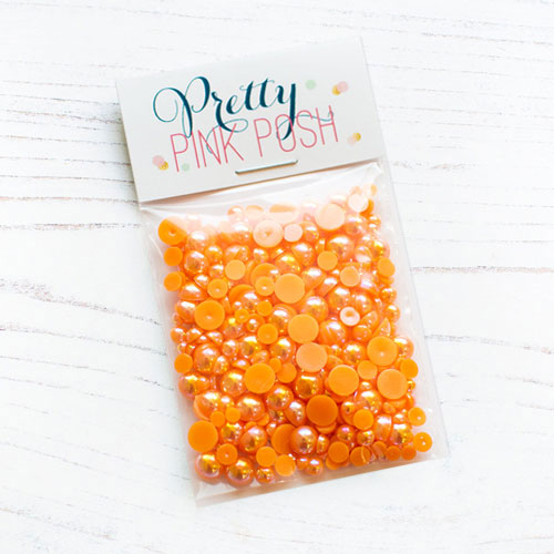 Sunset Orange Pearls