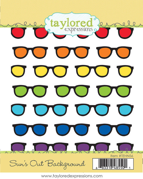 Sun's Out Background Stamp