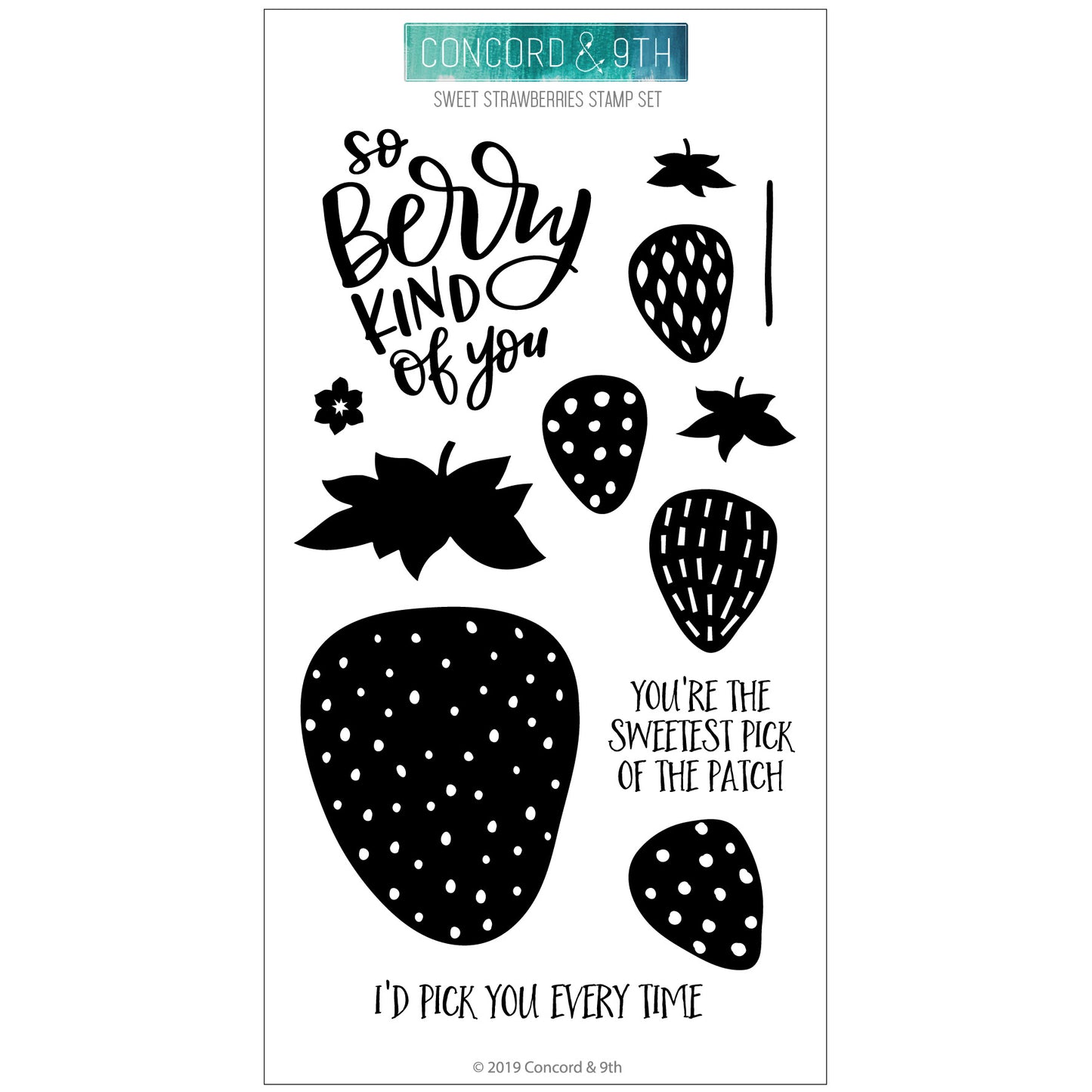 Sweet Strawberries Stamp Set