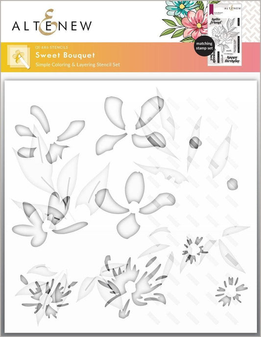 Sweet Bouquet Stencils