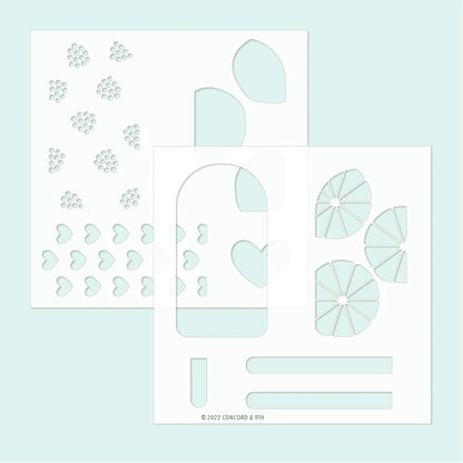 Sweet Summer Stencil Set