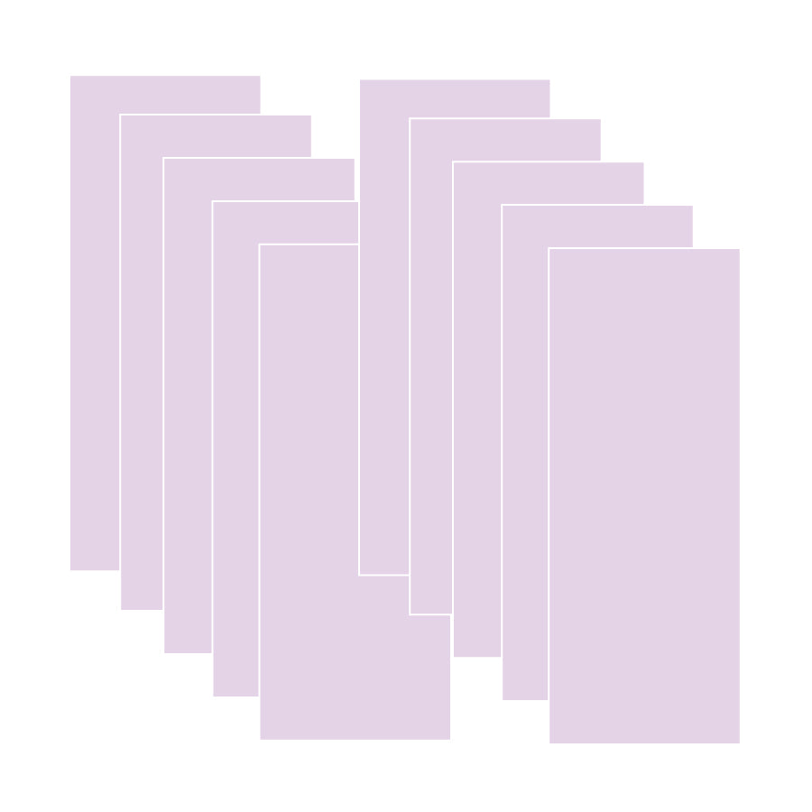 Tall Cut Card Stock- Lovely Lavender