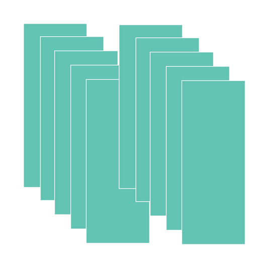 Tall Cut Card Stock- Turquoise Sea