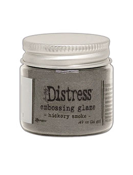 Distress Embossing Glaze Hickory Smoke