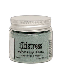 Distress Embossing Glaze Weathered Wood