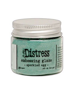 Distress Embossing Glaze Speckled Egg