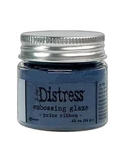 Distress Embossing Glaze Prize Ribbon
