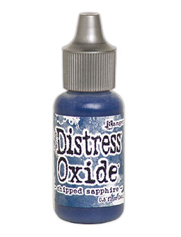 Distress Oxide Re-Inker Chipped Sapphire