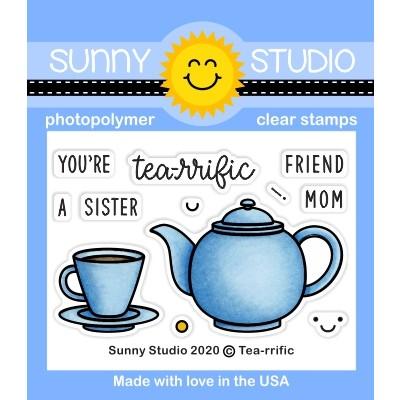 Tea-riffic Stamp Set