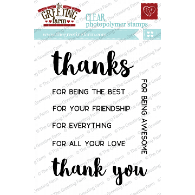 Thanks & Thank You Stamp Set