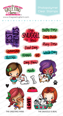 The Snuggle is Real Stamp Set