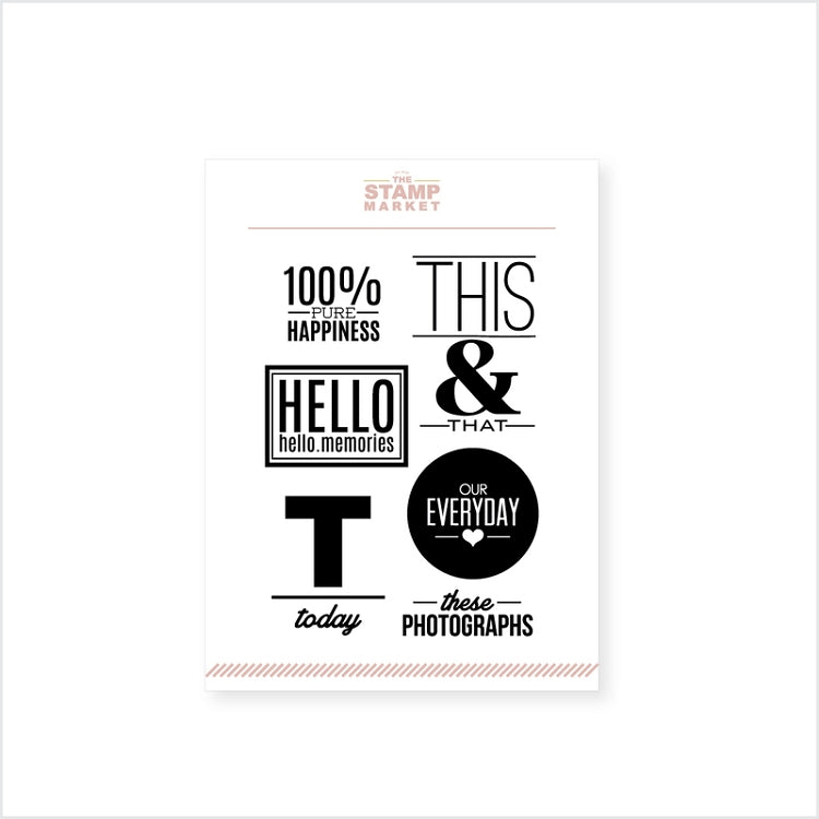This n That Stamp Set