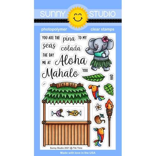 Tiki Time Stamp Set