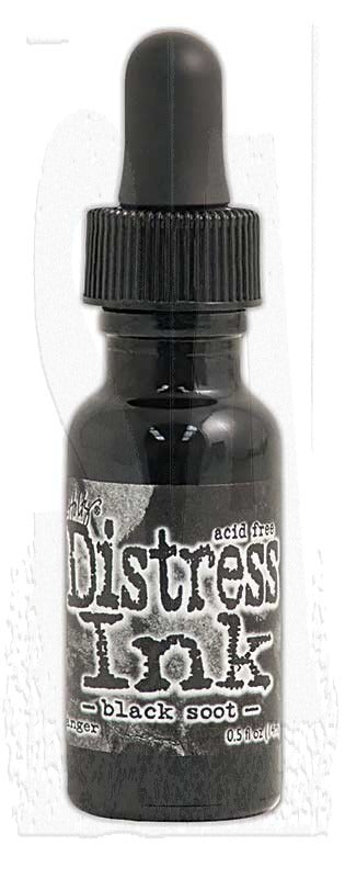 Distress Re-Inker Black Soot