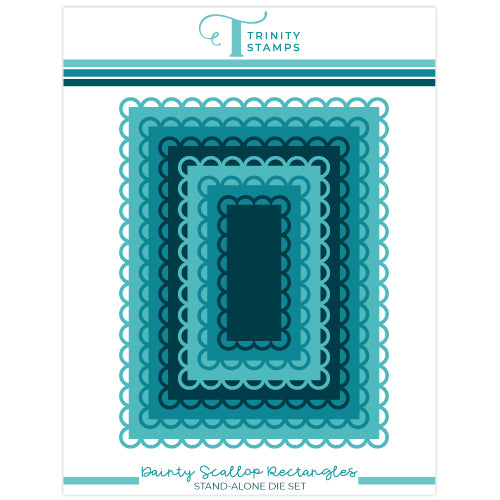 Dainty Scallop Rectangles Dies