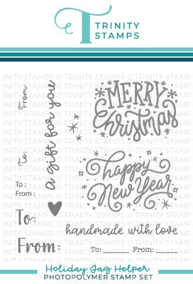Holiday Tag Helper Stamp Set
