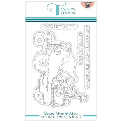 Deck The Farm Stamp Set