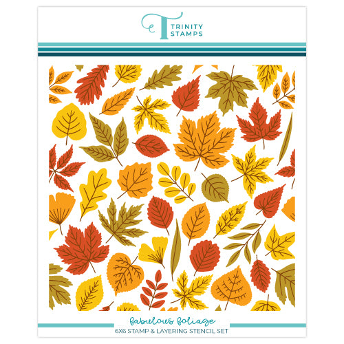 Fabulous Foliage Stamp & Layering Stencils Set