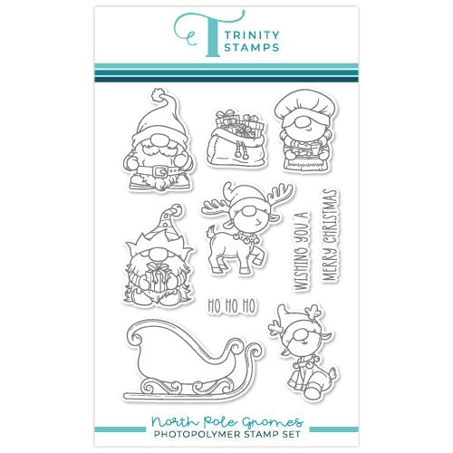 North Pole Gnomes Stamp Set