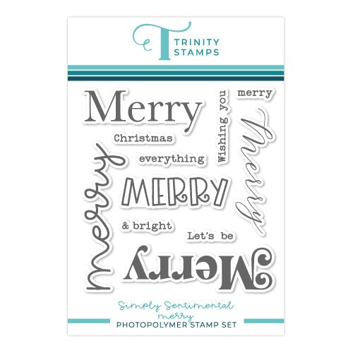 Simply Sentimental - Merry Stamp Set