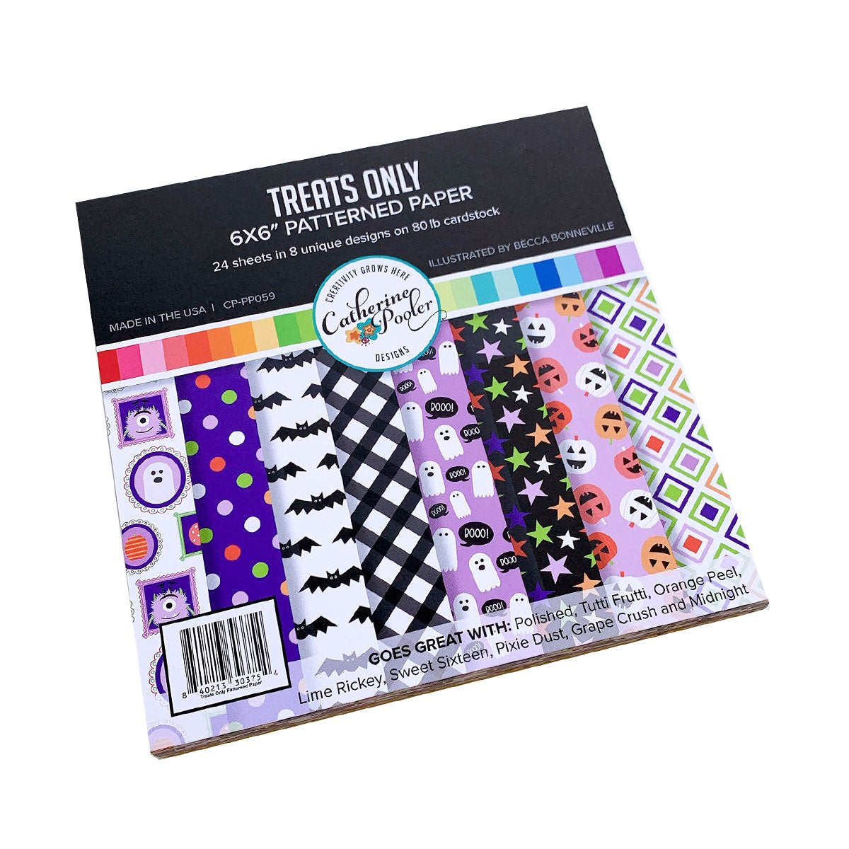 Treats Only 6x6 Paper Pad