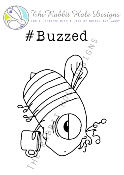 Caffeinated Bee Stamp Set