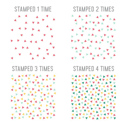 Triangle Confetti Turnabout™ Stamp Set
