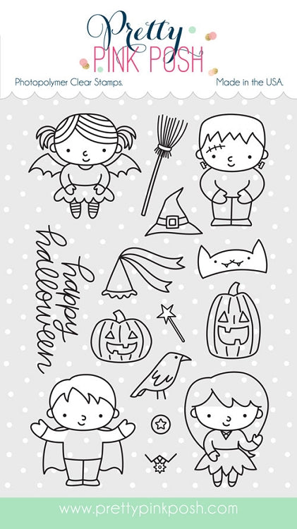 Trick Or Treat Friends Stamp Set