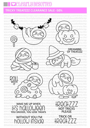 Tricky Treatzzz Stamp Set