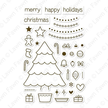 Trim the Tree Stamp Set