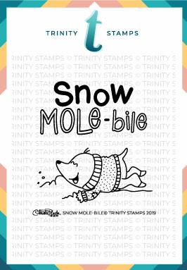 Snow Mole-bile Stamp Set