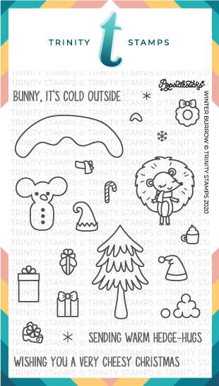 Winter Burrow Stamp Set