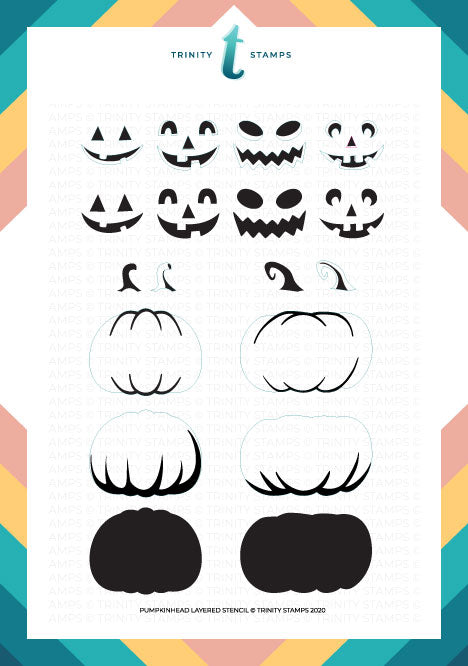 Pumpkinhead Layering Stencil Set