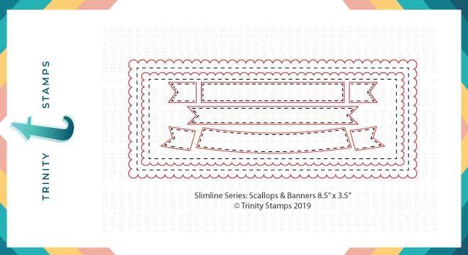 Slimline Card Series: Scalloped Card Panels And Banners