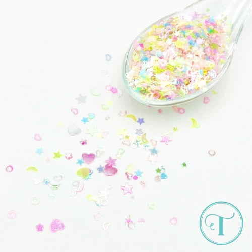 Bitty Charms Flat Confetti Embellishment Mix