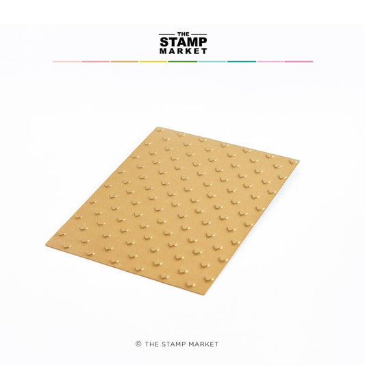 Bold Hearts Hot Foil Plate