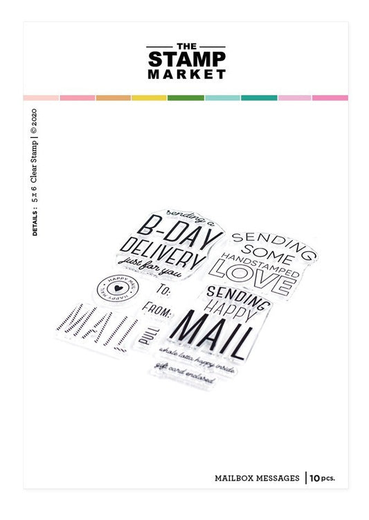 Mailbox Messages Stamp Set
