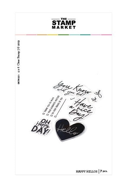 Happy Hellos Stamp Set