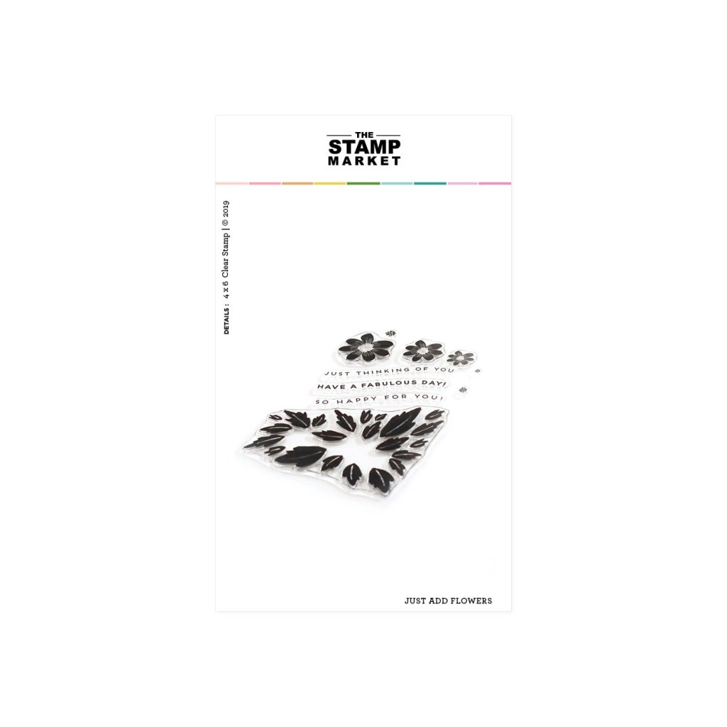 Just Add Flowers Stamp Set